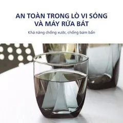 Bộ 6 Cốc Thủy Tinh Luminarc Eiffel Grey 300ml V2957 Cao Cấp Chính Hãng - Phong Cách Hiện Đại Từ Thương Hiệu Pháp