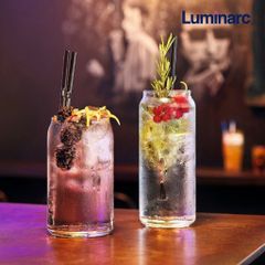 Bộ 6 cốc thủy tinh cao Luminarc Can 475ml V3331 - Chất liệu an toàn, sang trọng cho quán cà phê, nhà hàng, hàng chính hãng