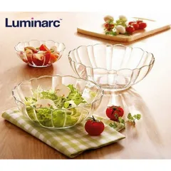Bát Thủy Tinh Luminarc Arcade 20cm - Bát Đựng Hoa Quả và Canh - Thiết Kế Tinh Xảo, Chất Liệu Cao Cấp An Toàn cho Sức Khỏe