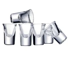 Bộ cốc ly thủy tinh uống rượu nặng Hotshot 12 chiếc 34ml - Sang trọng, an toàn cho sức khỏe, phù hợp gia đình, nhà hàng, quà tặng tân gia