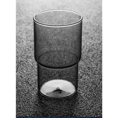 Bộ 6 cốc thủy tinh Arcoroc Log T Grey 320ml - Cốc cao màu xám an toàn cho sức khỏe, chính hãng, tiện dụng cho nhà bếp