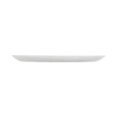 Đĩa Thủy Tinh Nông Lòng Luminarc Pampille Trắng 25cm/19cm - Bền, An Toàn, Thuận Tiện Trong Lò Vi Sóng và Máy Rửa Bát