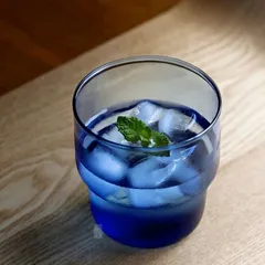 Bộ 6 cốc thủy tinh thấp Arcoroc LogT Blue 300ml V4132 - An toàn cho sức khỏe, thiết kế hiện đại, có thể rửa bát, hàng chính hãng