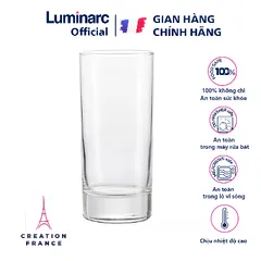 Bộ 6 Cốc Thủy Tinh Luminarc Islande 150ml - Chất Liệu Cao Cấp, An Toàn, Chống Xước - Hàng Chính Hãng 12829/E5878