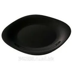 Đĩa Thủy Tinh Luminarc Carine Đen 26cm - Chịu Nhiệt, An Toàn Sức Khỏe - Đồ Dùng Nhà Bếp Cao Cấp, Chính Hãng Pháp