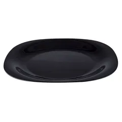 Đĩa Thủy Tinh Luminarc Carine Đen 26cm - Chịu Nhiệt, An Toàn Sức Khỏe - Đồ Dùng Nhà Bếp Cao Cấp, Chính Hãng Pháp