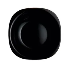Đĩa Thủy Tinh Luminarc Carine Đen 26cm - Chịu Nhiệt, An Toàn Sức Khỏe - Đồ Dùng Nhà Bếp Cao Cấp, Chính Hãng Pháp