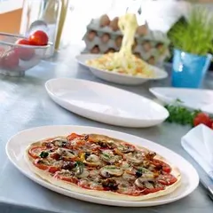 Đĩa Thủy Tinh Đựng Bánh Pizza Friend's Time 32cm C8016 - Hàng Chính Hãng Luminarc, Đẳng Cấp và An Toàn Cho Không Gian Bếp