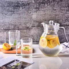 Bộ 6 Cốc Bia Luminarc Fitness Có Quai 320ml & 450ml - Thủy Tinh Chống Xước, Hàng Chính Hãng, Tiện Dụng Cho Bếp Nhà