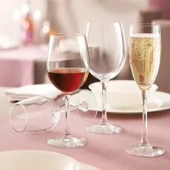 Bộ 6 ly rượu vang thủy tinh Arcoroc Senso 250ml H5563 - Hàng chính hãng, Chống xước, Hiện đại cho không gian bếp
