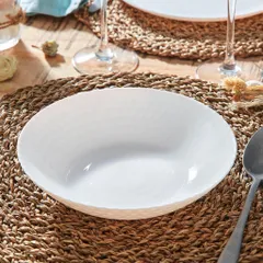 Đĩa Thủy Tinh Sâu Luminarc Pampille 20cm - Hàng Chính Hãng Pháp, Chịu Nhiệt và An Toàn Sức Khỏe, Thiết Kế Sang Trọng