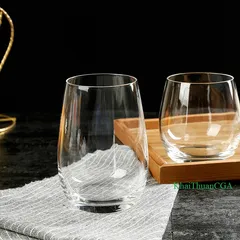 Bộ 6 Cốc Thủy Tinh Luminarc Acoroc Mineral 370ml - Sang Trọng, An Toàn Khỏe Mạnh, Phù Hợp Máy Rửa Bát và Lò Vi Sóng
