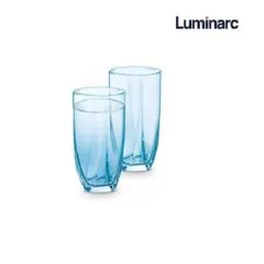 Bộ 6 Cốc Thủy Tinh Cao Luminarc Eiffel 350ml V4585 - Cốc Highball Sang Trọng, Hàng Chính Hãng, An Toàn Cho Sức Khỏe