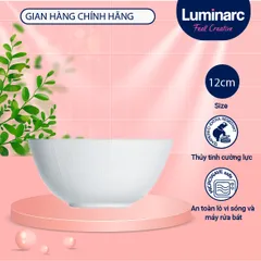 Bộ 6 Bát Cơm Thủy Tinh Luminarc Diwali 12cm N3973*6 - Bát Con Chất Lượng Cao Chính Hãng Pháp, An Toàn Sức Khỏe