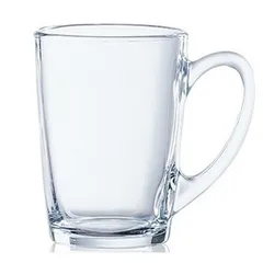 Bộ 6 Tách Uống Trà Luminarc 320ml - Cốc Thủy Tinh Có Quai Sang Trọng, An Toàn - Phù Hợp Uống Trà, Cafe Nóng