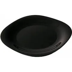 Đĩa Thủy Tinh Luminarc Carine Đen 19cm D2372, An Toàn Lò Vi Sóng, Máy Rửa Bát, Kiểu Dáng Hiện Đại, Sản Xuất Tại Pháp
