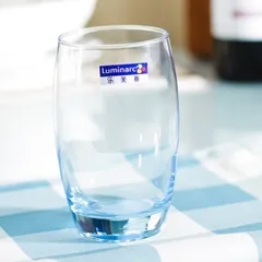 Bộ 6 cốc thủy tinh Luminarc Salto xanh dương 350ml - Hàng chính hãng, an toàn cho sức khỏe, thiết kế hiện đại, tiện dụng cho nhà bếp