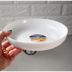 Bộ 4 Đĩa Thủy Tinh Luminarc Friend's Time 17cm - Hàng Chính Hãng, An Toàn, Chịu Va Đập, Thiết Kế Hiện Đại cho Bếp Nhà Bạn