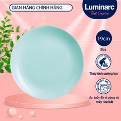 Đĩa Thủy Tinh Luminarc Diwali Light 19cm - An Toàn Cho Máy Rửa Bát Và Lò Vi Sóng, Chất Liệu Cao Cấp Từ Pháp