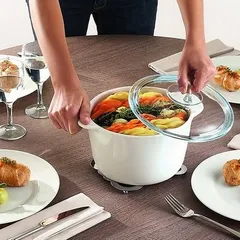 Nồi Thủy Tinh Luminarc 3L C6319 Bảo Hành 10 Năm - Sản Xuất Tại Pháp, Chịu Nhiệt Tốt, An Toàn Sức Khỏe, Hàng Chính Hãng