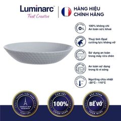 Đĩa Thủy Sâu Lòng Pampille Granit 20cm - An Toàn Dùng Trong Lò Vi Sóng & Máy Rửa Bát - Hàng Chính Hãng Luminarc Pháp
