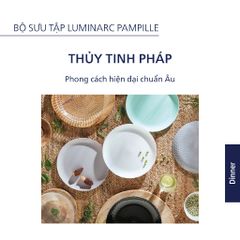 Đĩa Thủy Sâu Lòng Pampille Granit 20cm - An Toàn Dùng Trong Lò Vi Sóng & Máy Rửa Bát - Hàng Chính Hãng Luminarc Pháp