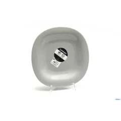 Đĩa Thủy Tinh Luminarc Carine Granit 19cm - Sang Trọng, An Toàn Cho Vi Sóng, Chịu Nhiệt Đột Ngột - Hàng Pháp Chính Hãng