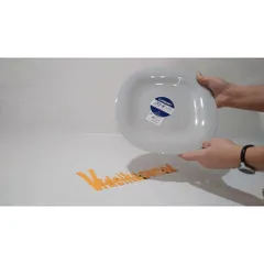 Đĩa Thủy Tinh Luminarc Carine Granit 19cm - Sang Trọng, An Toàn Cho Vi Sóng, Chịu Nhiệt Đột Ngột - Hàng Pháp Chính Hãng