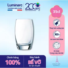 Bộ 6 cốc thủy tinh Luminarc Salto 350ml G2560 - An toàn cho sức khỏe, thiết kế hiện đại, chính hãng, phù hợp với mọi không gian bếp