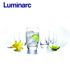 Bộ 6 cốc thủy tinh Luminarc Salto 350ml G2560 - An toàn cho sức khỏe, thiết kế hiện đại, chính hãng, phù hợp với mọi không gian bếp
