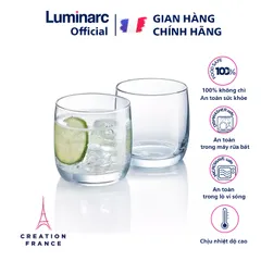 Bộ 6 cốc thủy tinh Luminarc Vigne G2574 dung tích 310ml - An toàn, bền đẹp, thiết kế hiện đại cho không gian bếp thêm sang trọng