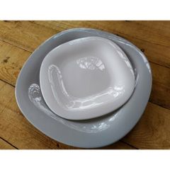 Đĩa Thủy Tinh Luminarc Carine 27cm N6611 - Đĩa Nông Lòng Sang Trọng Phong Cách Châu Âu, An Toàn Cho Vi Sóng và Máy Rửa Bát