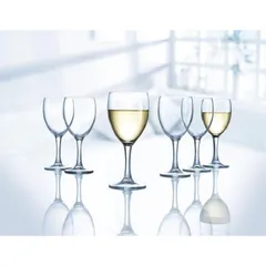 Bộ 6 Ly Uống Vang Thủy Tinh Luminarc Elegance 250ml - Sang Trọng Và Tinh Tế, An Toàn Cho Sức Khỏe