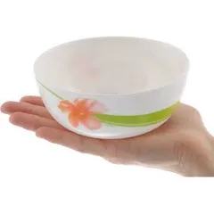 Bát Ăn Cơm Luminarc Sweet Impression 12cm E4935/J1334 - Bát Ăn Chè Chịu Nhiệt Từ Pháp, An Toàn Trong Lò Vi Sóng