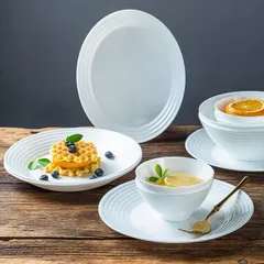 Đĩa Sâu Luminarc Harena 23cm - Thủy Tinh Chính Hãng Pháp, An Toàn Chống Xước, Dùng Cho Soup và Lò Vi Sóng