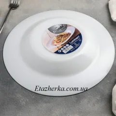 Đĩa Thủy Tinh Sâu Luminarc Friend's Time 28cm - Đĩa Ăn Mỳ Ý, Đựng Soup, Chất Liệu An Toàn, Thiết Kế Hiện Đại, Hàng Pháp