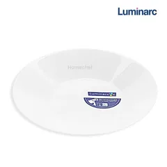 Bộ đĩa thủy tinh nông lòng Luminarc Essence J2990*3 - 25cm, 3 chi tiết, an toàn cho sức khỏe, hàng chính hãng từ Pháp