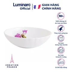Đĩa (dĩa) chấm thủy tinh Luminarc Lotusia 11cm N3625 | Hàng chính hãng