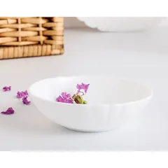 Đĩa (dĩa) chấm thủy tinh Luminarc Lotusia 11cm N3625 | Hàng chính hãng
