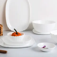 Đĩa (dĩa) chấm thủy tinh Luminarc Lotusia 11cm N3625 | Hàng chính hãng