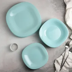 Đĩa Nông Lòng Thủy Tinh Luminarc Carine 19cm P4246 - An Toàn Trong Lò Vi Sóng và Máy Rửa Bát - Phong Cách Châu Âu Sang Trọng
