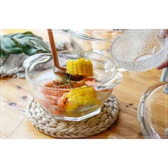 Thố thủy tinh Luminarc có nắp 1L H1582, dùng lò vi sóng và máy rửa bát | Hàng chính hãng