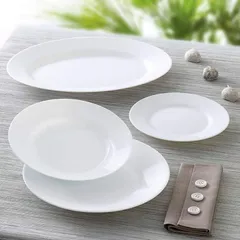 Đĩa Thủy Tinh Luminarc Everyday 19cm G0565 - Hàng Chính Hãng An Toàn Cho Lò Vi Sóng, Chất Liệu Chịu Va Đập, Trang Trí Bếp Hiện Đại