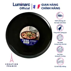 Đĩa Thủy Tinh Luminarc Friend's Time 30cm P6363 - Chất liệu An Toàn Cao Cấp, Thiết Kế Sang Trọng, Dễ Dàng Vệ Sinh