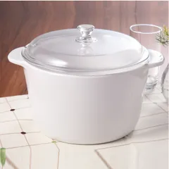 Nồi Thủy Tinh Luminarc Vitroline 5L - D2415, Chịu Nhiệt Cao, Dùng Cho Bếp Hồng Ngoại & Bếp Ga, An Toàn Sức Khỏe, Sản Xuất Tại Pháp