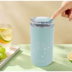 Bình Giữ Nhiệt Luminarc Unicorn 350ml - Con vật độc đáo, chống rò rỉ, kiểu dáng dễ thương, màu xanh da trời và hồng, hàng chính hãng