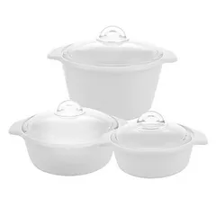 Nồi Thủy Tinh Luminarc Vitroline 1L-5L - Chịu Nhiệt Cao, An Toàn Cho Sức Khỏe - Sản Xuất Tại Pháp, Bảo Hành 10 Năm