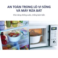 Nồi Thủy Tinh Luminarc Vitroline 1L-5L - Chịu Nhiệt Cao, An Toàn Cho Sức Khỏe - Sản Xuất Tại Pháp, Bảo Hành 10 Năm