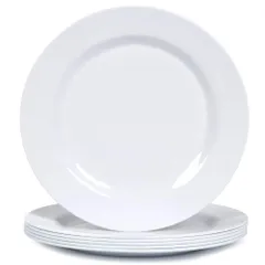 Set 3 Đĩa/ set 6 đĩa (dĩa) nông lòng Luminarc Everyday thủy tinh N2054*3 / N2056*6- 26,5cm