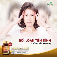 Viên Uống Biken Kinase Gold 60 Viên - Hỗ Trợ Lưu Thông Máu, Phòng Ngừa Đột Quỵ, Chiết Xuất Nattokinase Nhật Bản